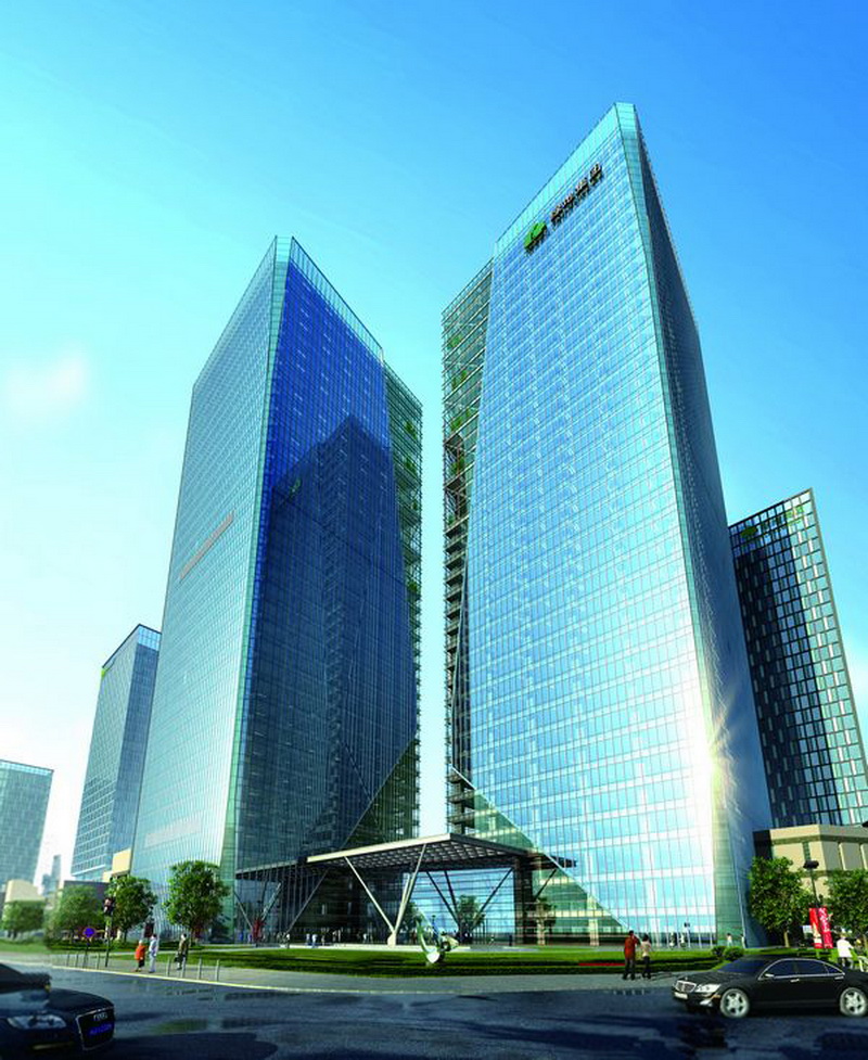 鄭州綠地高鐵站前廣場(chǎng)150M