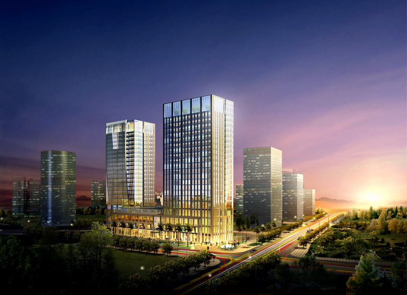 Edificio Century de Shenzhen Baoan Longguang